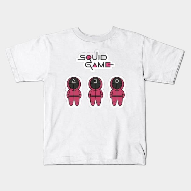 Squid GAME Kids T-Shirt by Fanu2612